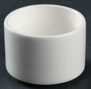 Mikasa Embassy White Single Egg Cup, Fine China Dinnerware   Alumicron,All White