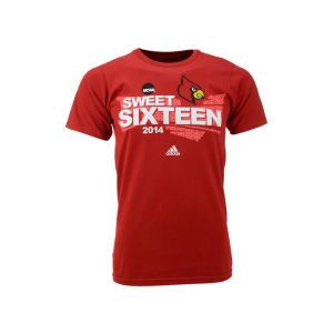 Louisville Cardinals adidas NCAA 2014 Sixteen Bracket T Shirt