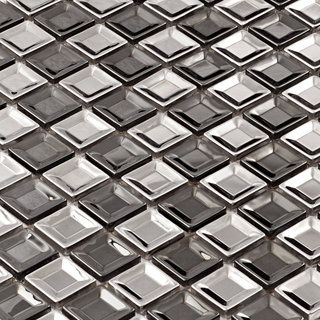 Martini Mosaic Piazza Stainless Steel 12 X 12 inch Tile Sheets (set Of 8 Sheet)