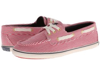 Sperry Top Sider Cruiser 3 Eye Womens Slip on Shoes (Red)