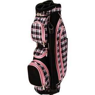 Black, Pink, and White Plaid Glove It Sport Golf Bag Black, Pink, and W