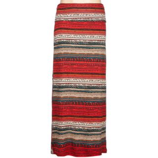 Ethnic Print Girls Maxi Skirt Multi In Sizes Large, Small, X Large, X