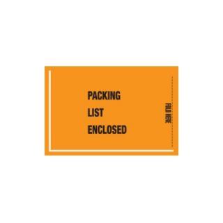 Shoplet select Mil Spec in Packing List Enclosedin Envelopes