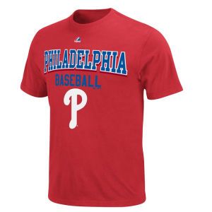 Philadelphia Phillies Majestic MLB King Of Swing T Shirt