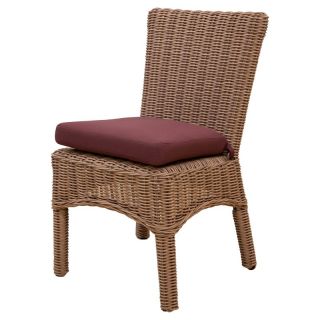 Anacara Pacifica All Weather Wicker Side Chair Multicolor   6504DW SCH