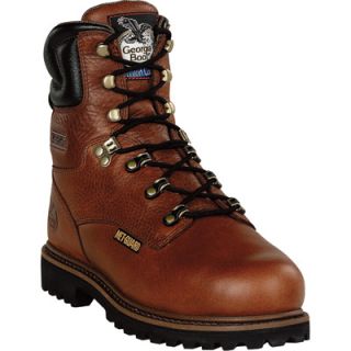 Georgia Internal Metatarsal Steel Toe EH Work Boot   Brown, Size 8 1/2, Model#