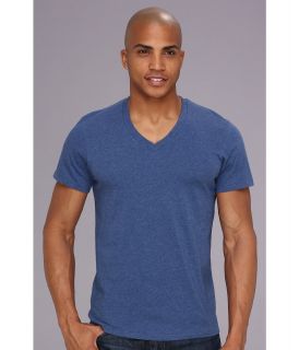 Alternative Apparel Perfect V Neck Mens T Shirt (Blue)