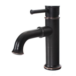 Elite Single handle Oil Rubbed Bronze Bathroom Sink Faucet