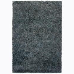 Tricolor Handwoven Mandara Shag Rug (79 X 106) (Brown, blackPattern Shag Tip We recommend the use of a  non skid pad to keep the rug in place on smooth surfaces. All rug sizes are approximate. Due to the difference of monitor colors, some rug colors may