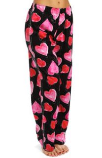 Hue PJ42110 Sign My Heart Long PJ Pant With Silver Stitching