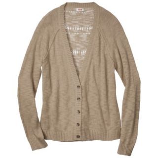 Mossimo Supply Co. Juniors Plus Size Long Sleeve Cardigan Sweater   Tan 2