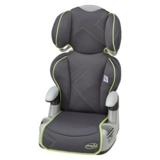 Evenflo Amp High Back Booster Car Seat   Green Angles