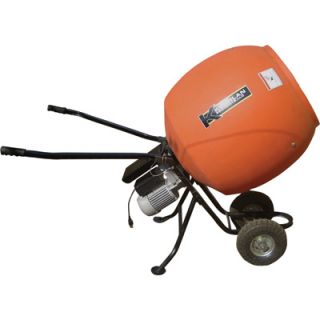 Kushlan Portable Electric Direct Drive Cement Mixer   6 Cubic Ft., Model