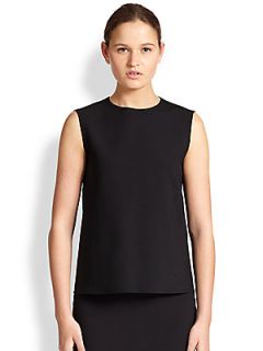 The Row Arco Top   Black