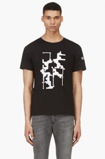 A.p.c. Black Dog Graphic T_shirt