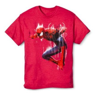 Spiderman Boys Graphic Tee   Red XL