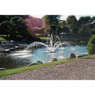 Kasco Aerating Fountain with Lights   1/4 HP, 50 Ft. Cord, Model 1400JFL050