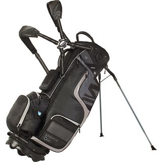 Wellzher TE Stand Bag Black/Silver   Wellzher Golf Bags