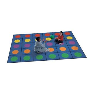 Joy Carpets Lots of Dots Kids Area Rug Multicolor   1430 CC, 5 ft. 4 in. x 7 ft.