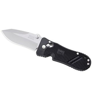 Sog Spec elite Mini Folding Knife (BlackBlade materials VG 10 stainless steelHandle materials Glass reinforced nylonBlade length 2.75 inchesHandle length 3.675 inchesDimensions 6.5 inches longWeight 0.16 poundBefore purchasing this product, please f