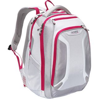 VizAir Laptop Backpack   Silver/Ultra Pink