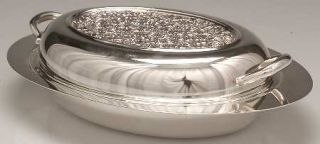 Towle Contessina (Silverplate, Hollowware) Double Vegetable Bowl   Silverplate,