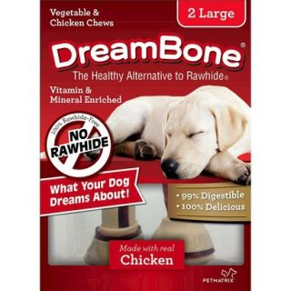 DreamBone Vegetable & Chicken Large Dog Chews 2 ct