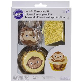 Cupcake Decorating Kit Makes 24 monkey