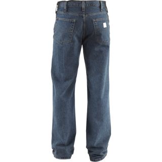 Carhartt Relaxed Fit Straight Leg Jean   Deep Stone, 52 Inch Waist x 30 Inch