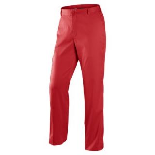 Nike Dri FIT Flat Front Tech Mens Golf Pants   Light Crimson