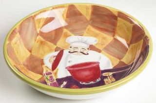 Chef Collection 9 Individual Pasta Bowl, Fine China Dinnerware   Chefs Wearing