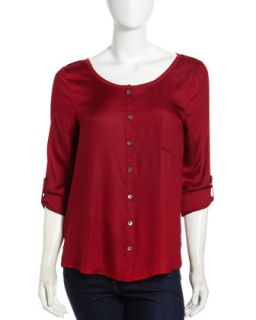 Kaeri Button Down Top