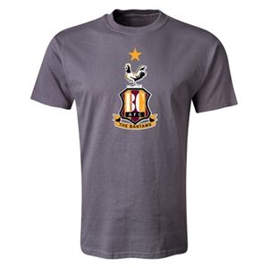 hidden Bradford City Crest T Shirt (Dark Gray)