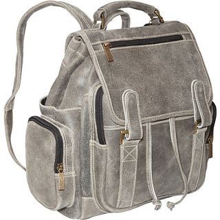 Sierra Laptop Back Pack   Distressed Grey