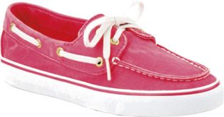 Womens Sperry Top Sider Biscayne   Washed Neon Pink Casual Shoes