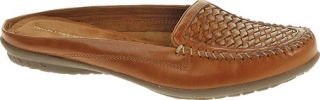 Womens Hush Puppies Ceil Mule   Tan Leather Casual Shoes