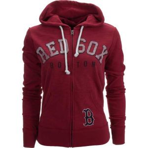 Boston Red Sox 47 Brand MLB Womens Slugger Full Zip Hood