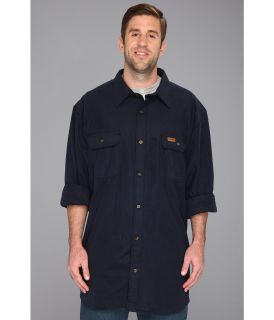 Carhartt Chamois L/S Shirt Mens Long Sleeve Button Up (Navy)