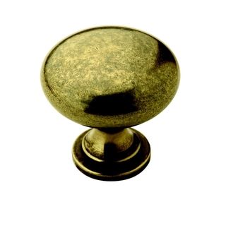 Amerock Traditional Burnished Brass Round Cabinet Knob (pack Of 5)