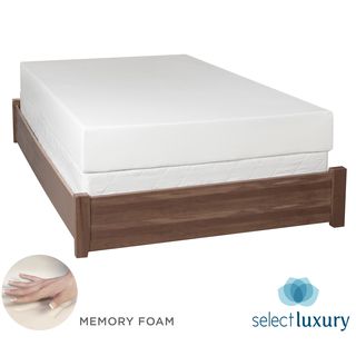Select Luxury Home Rv 8 inch Full Short size Memory Foam Mattress