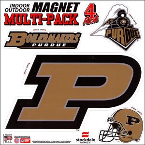 Purdue Boilermakers 12x12 Multipack Magnet