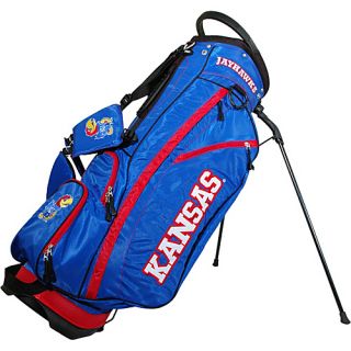 NCAA University of Kansas Jayhawks Fairway Stand Bag Blue   Team Golf