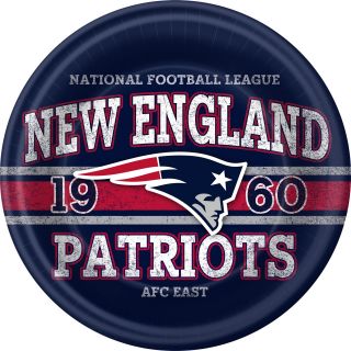 NFL New England Patriots Dinner Plates