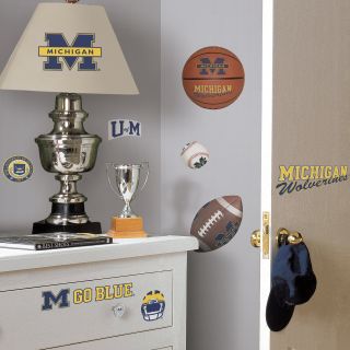 Michigan Wolverines Removable Wall Decals