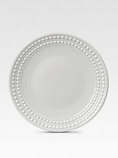 LObjet Perlee White Dinner Plate   No Color