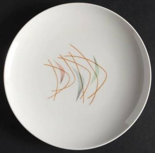 Franciscan Swing Time Bread & Butter Plate, Fine China Dinnerware   Geometric,Ta