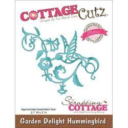 Cottagecutz Elites Die 2.1 X3  Garden Delight Hummingbird