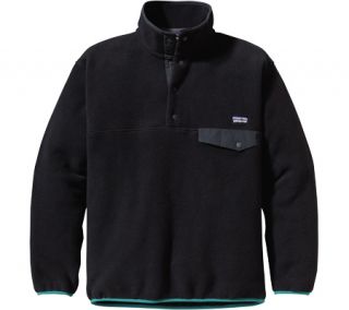 Mens Patagonia Synchilla® Snap T Pullover   Black/Rockwall Cotton Shirts