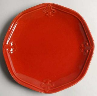 Better Homes and Gardens Country Crest Red Salad Plate, Fine China Dinnerware  