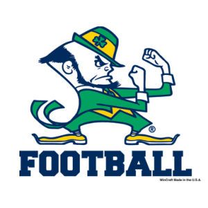 Notre Dame Fighting Irish Wincraft 3x4 Ultra Decal